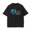 Urban Streetwear Stone Wash Graphic Tee-INNBLAC