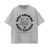 Cute Cartoon Character Graphic Tee-INNBLAC