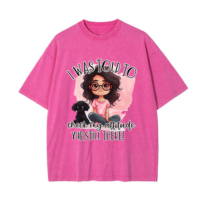 Funny Woman Quotes Graphic Tee-INNBLAC