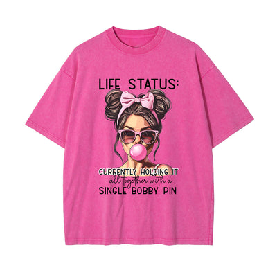 Funny Woman Quotes Graphic Tee-INNBLAC