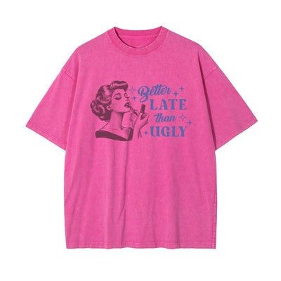 Retro Lady Quotes Graphic Tee-INNBLAC