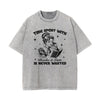 Retro Lady Reading Graphic Tee-INNBLAC