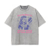 Retro Lady Quotes Graphic Tee-INNBLAC