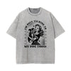 Retro Lady Quotes Graphic Tee-INNBLAC
