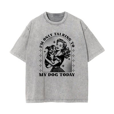 Retro Lady Quotes Graphic Tee-INNBLAC