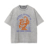 Retro Lady Quotes Graphic Tee-INNBLAC
