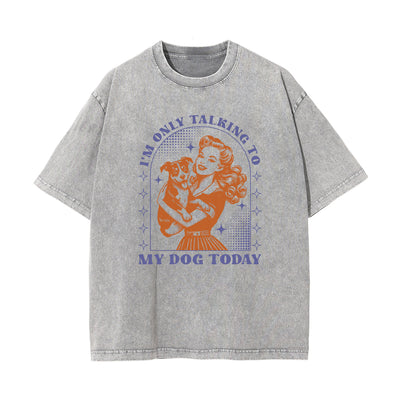 Retro Lady Quotes Graphic Tee-INNBLAC