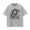 Retro Lady Quotes Graphic Tee-INNBLAC