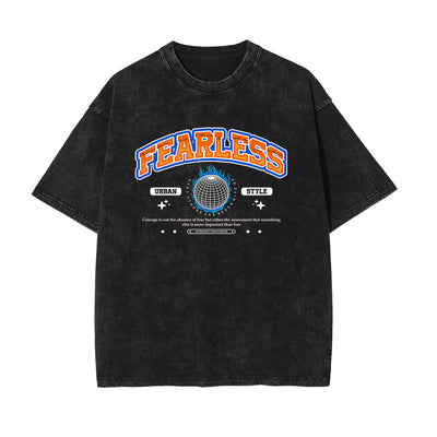 Urban Streetwear Stone Wash Graphic Tee-INNBLAC